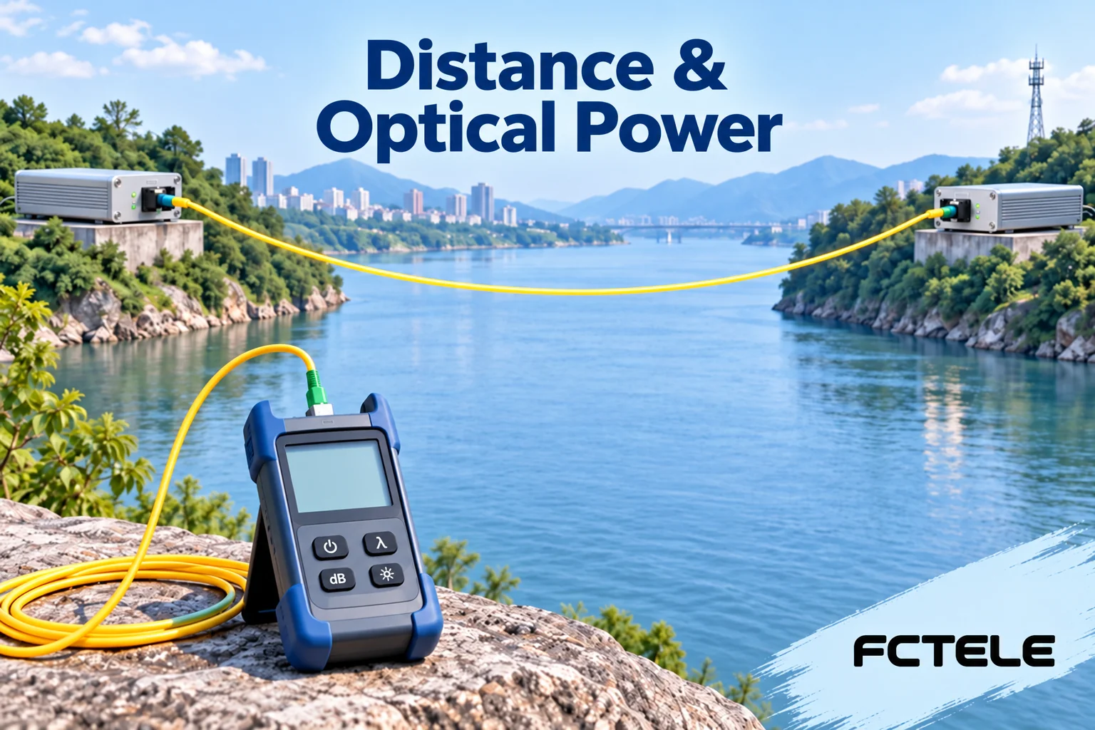 How Far Can a Fiber Optic Transmission Device Transmit: Optical Power Budget, Receiver Overload, and Field Acceptance