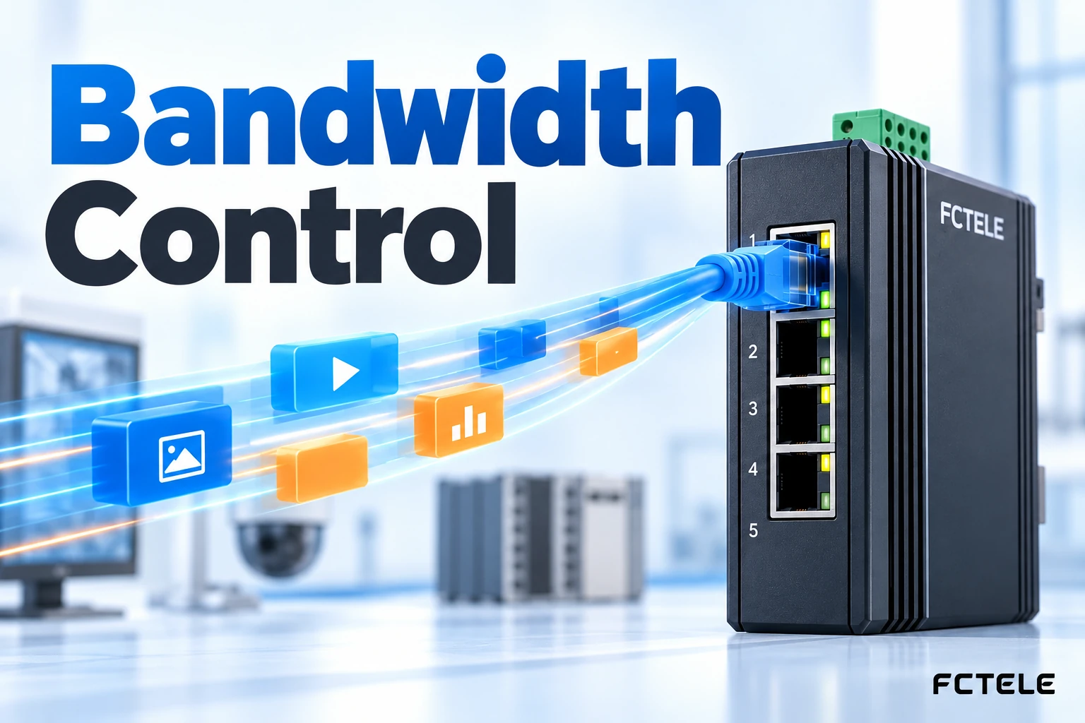 How Industrial Switches Manage Bandwidth: Egress Queuing, QoS, and Rate-Limiting Boundaries