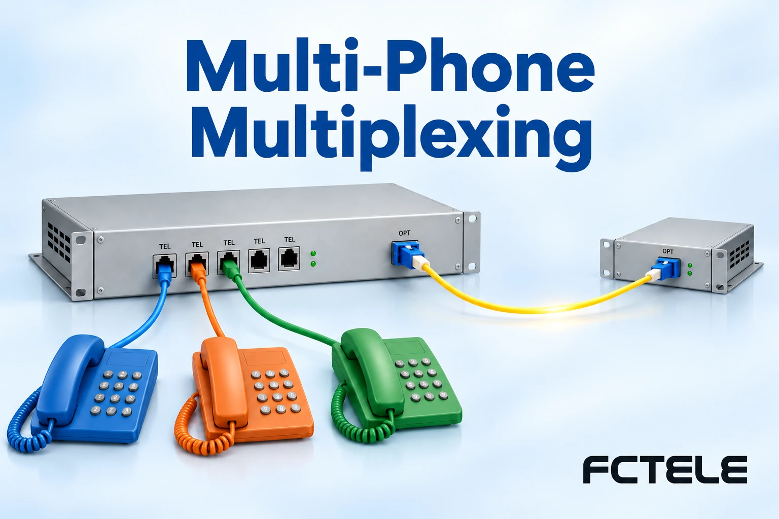 Fonctionnement du multiplexage par fibre optique téléphonique&nbsp;: TDM vs WDM