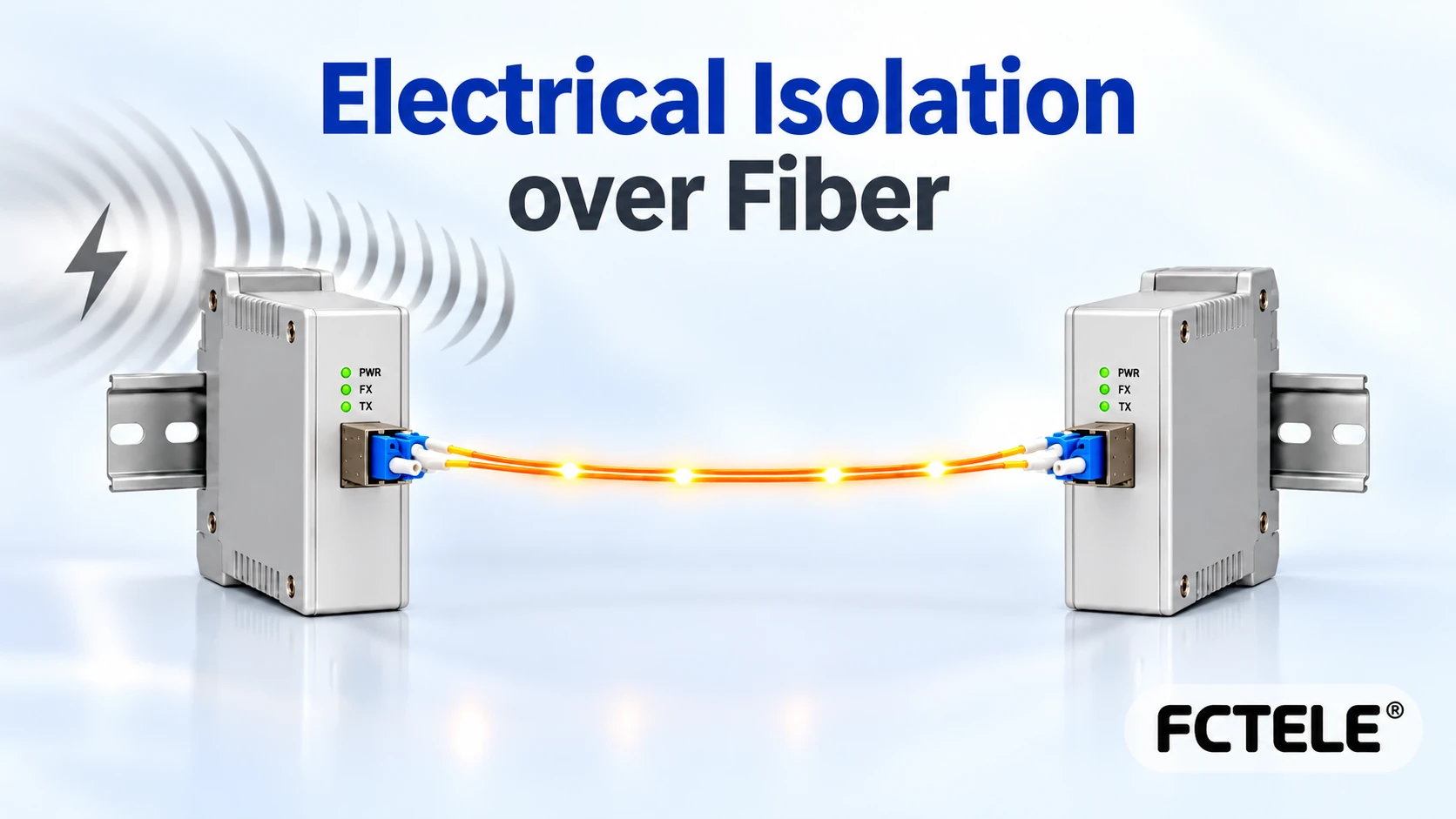 Electrical Isolation over Fiber: Signal, Power and Network Limits