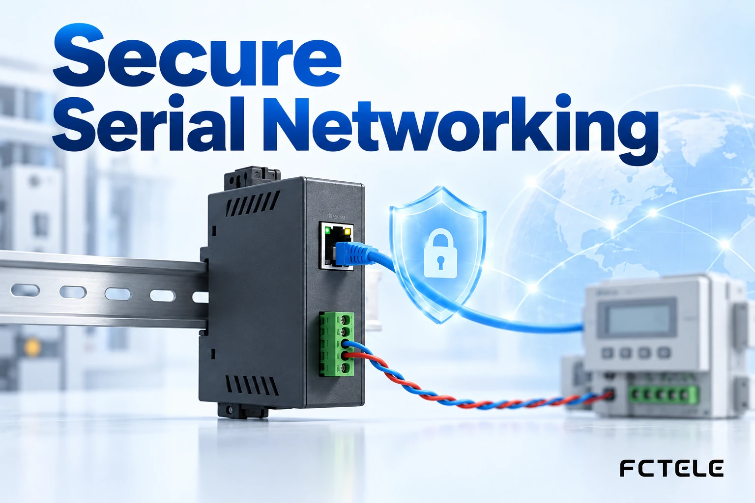 How to Connect Serial Servers to Networks Safely: Access Control, Encrypted Channels, and Industrial Site Protection