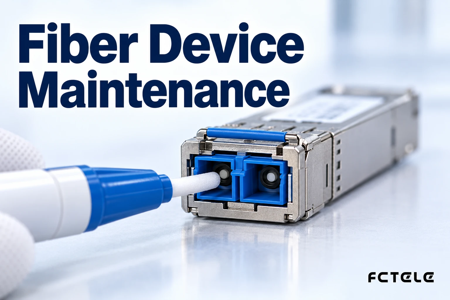 How to Inspect and Maintain Fiber Optic Transmission Devices: Heat Dissipation, Power Supply, and End-Face Cleaning