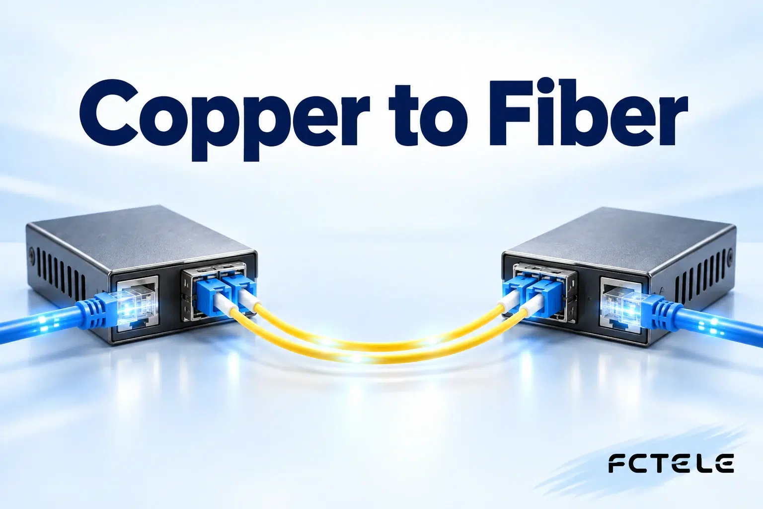 Ethernet Fiber Media Converters: Electrical–Optical Conversion and Single- or Dual-Fiber Pairing