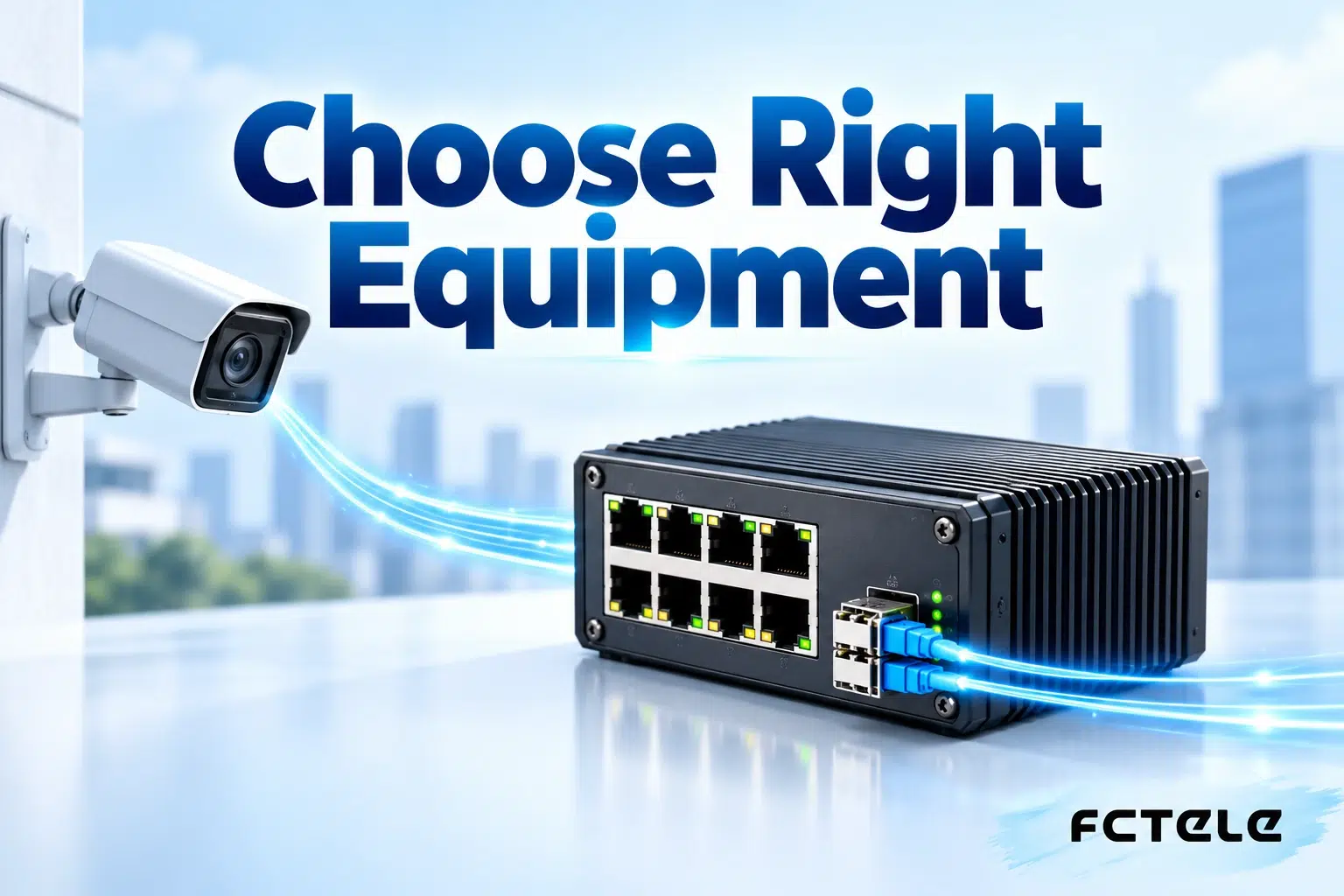 How to Choose FCTEL Communication Access Equipment: From Service Interfaces to Transmission Solutions