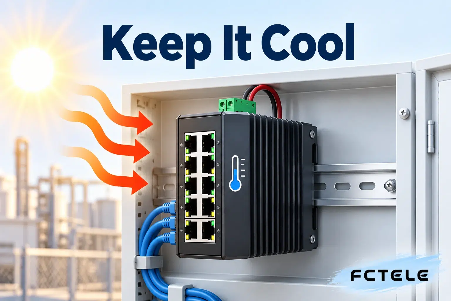 What Environment Does an Industrial Ethernet Switch Need: Temperature Rise, Power and Installation Checklist