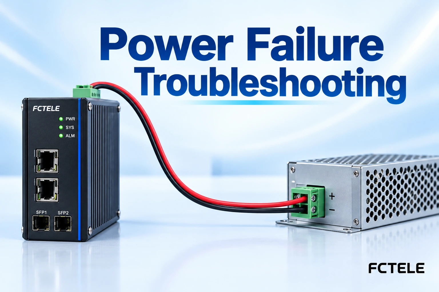 How to Troubleshoot Industrial Switch Power Failures: Supply Chain, Load Voltage Drop, and Safety Checks